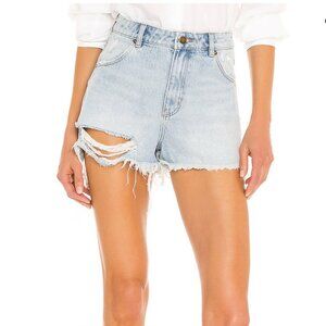 ROLLAS Duster Shorts in Layla Beach Light Wash, Size 27